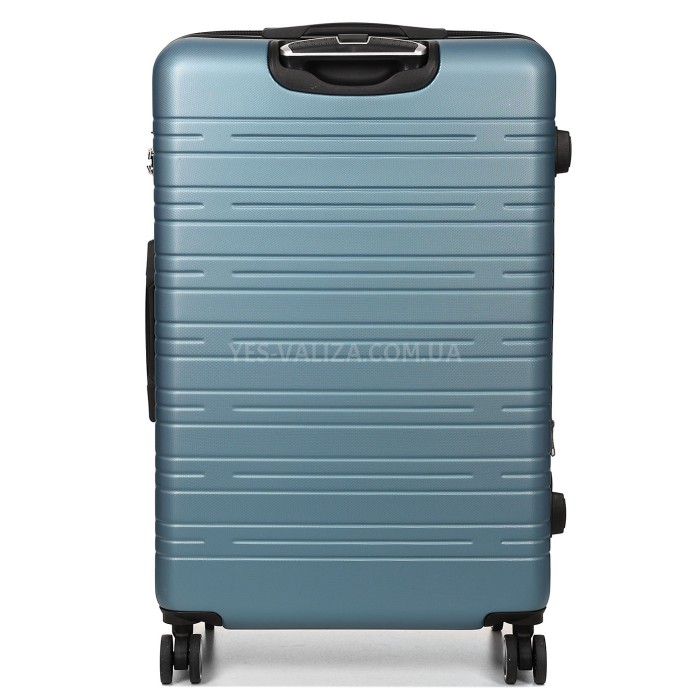 Чемодан Франция большой L голубой 76х49х31+3/110л/4.2кг/Worldline 627, фото 4