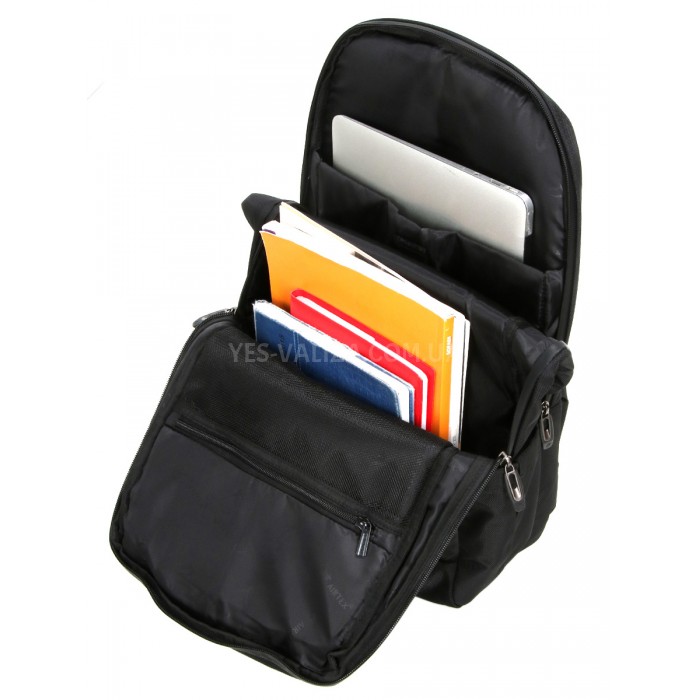 Рюкзак для ноутбука чёрный 32х46х10см/13л/0,8кг/Airtex 716, фото 10