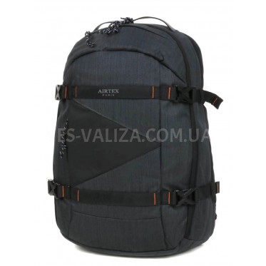 Рюкзак для ноутбука серый 33х48х14см/20л/0,9кг/Airtex 729