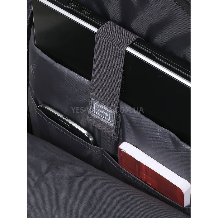 Рюкзак для ноутбука чорний 33х48х14см/20л/0,9кг/Airtex 729, фото 12