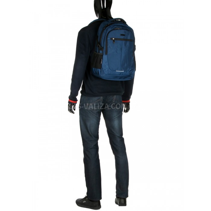 Рюкзак для ноутбука синій 32х47х16см/21.5л/1кг/Airtex 717, фото 12