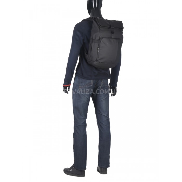 Рюкзак для ноутбука чорний 30х45х17см/21л/1кг/Airtex 758, фото 12