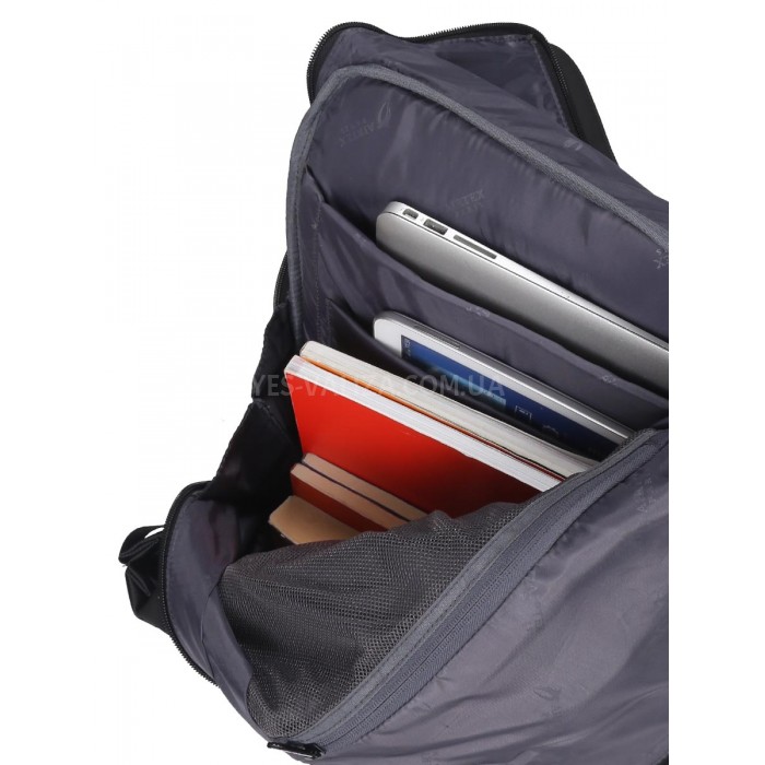 Рюкзак для ноутбука чёрный 30х45х17см/21л/1кг/Airtex 758, фото 11