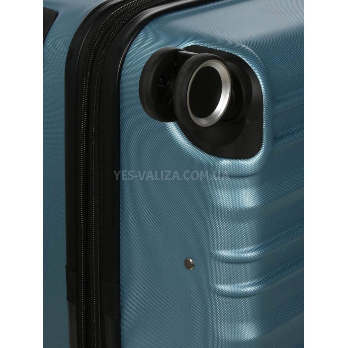 Валіза Франція велика L блакитний 76х49х31+5/110л/4.3кг/Worldline 623, фото 9
