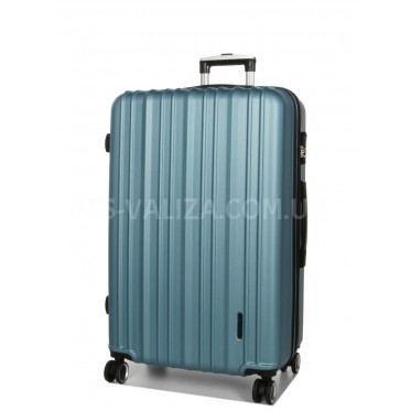 Валіза Франція велика L блакитний 76х49х31+5/110л/4.3кг/Worldline 623