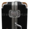 Чемодан малый S поликарбонат чёрный 58х40х24см/43л/3.7кг/Airtex 228, фото 17