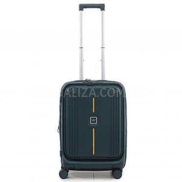 Чемодан ручная кладь S полипропилен зелёный55х38х24+5/50л/3.4кг/Airtex