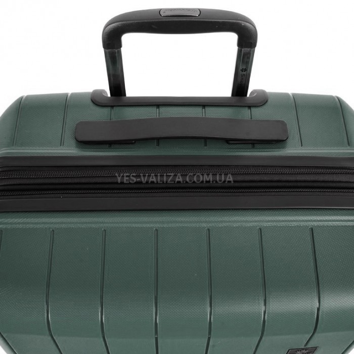 Набор чемоданов Франция (L M S-3шт) полипропилен зелёный/Snowbal 39403, фото 11