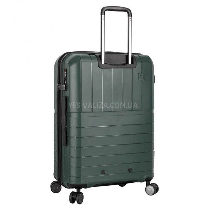 Набор чемоданов Франция (L M S-3шт) полипропилен зелёный/Snowbal 39403, фото 7