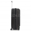 Чемодан большой L полипропилен чёрный 76х53х31+5/129л/5.4кг/Airtex 647, фото 15