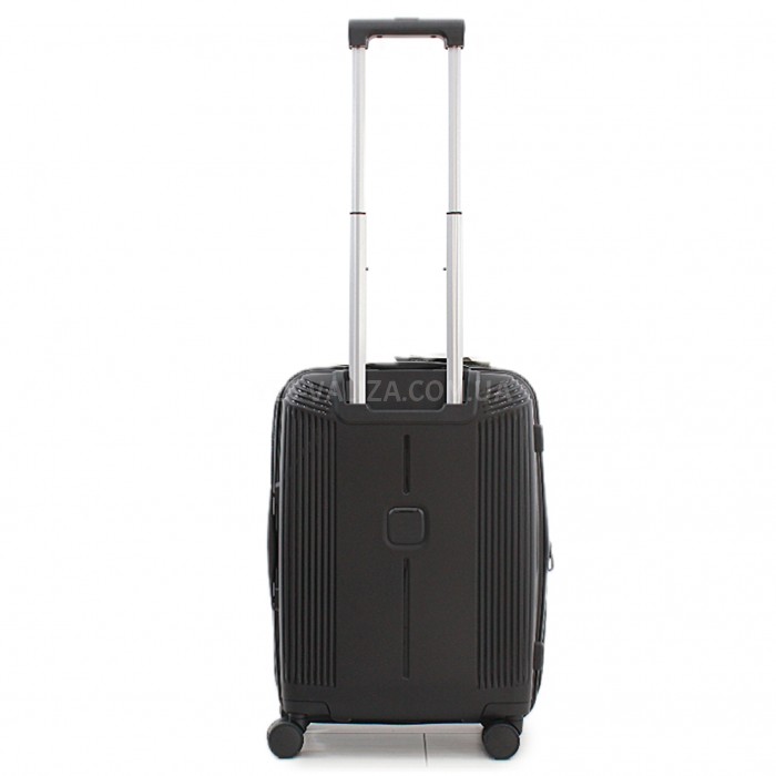 Валіза ручна поклажа S поліпропілен чорна 55х38х24+5/50л/3.4кг/Airtex, фото 3