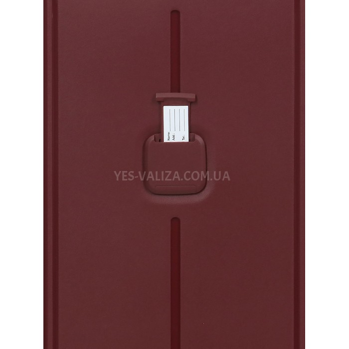 Чемодан ручная кладь S полипропилен бордо 55х38х24+5/50л/3.4кг/Airtex, фото 15