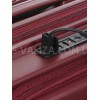 Чемодан ручная кладь S полипропилен бордо 55х38х24+5/50л/3.4кг/Airtex, фото 28
