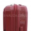 Чемодан ручная кладь S полипропилен бордо 55х38х24+5/50л/3.4кг/Airtex, фото 26