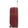 Чемодан большой L полипропилен бордо 76х53х31+5/129л/5.4кг/Airtex 647, фото 14