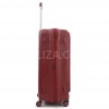Чемодан большой L полипропилен бордо 76х53х31+5/129л/5.4кг/Airtex 647, фото 15