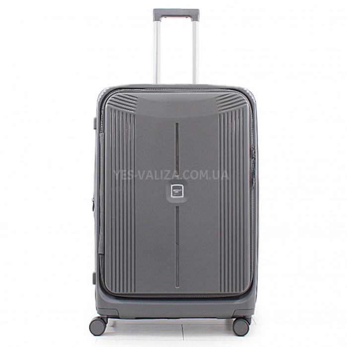 Набор чемоданов Франция (L M S-3шт) полипропилен серый/Airtex 647, фото 4