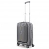 Валіза ручна поклажа S поліпропілен сіра 55х38х24+5/50л/3.4кг/Airtex, фото 17