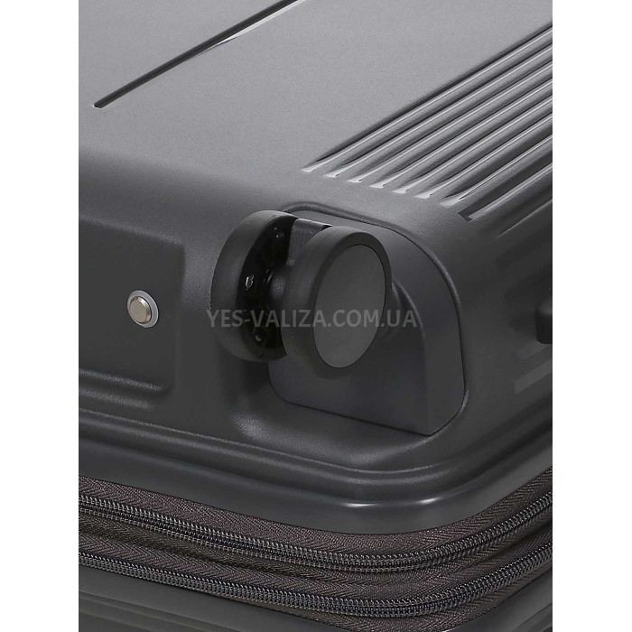 Валіза ручна поклажа S поліпропілен сіра 55х38х24+5/50л/3.4кг/Airtex, фото 13