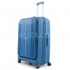 Чемодан большой L полипропилен синий 76х53х31+5/129л/5.4кг/Airtex 647, фото 12