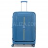 Валіза велика L поліпропілен синя 76х53х31+5/129л/5.4кг/Airtex 647, фото 11