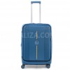 Чемодан средний M полипропилен синий 68х45х27+5/85л/4.2кг/Airtex 647, фото 11