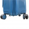 Чемодан ручная кладь S полипропилен синий 55х38х24+5/50л/3.4кг/Airtex, фото 34