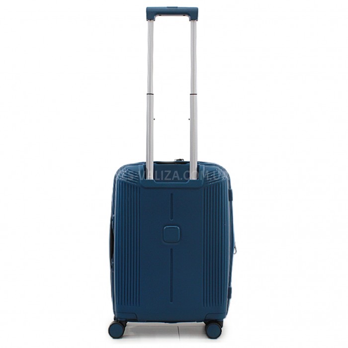 Чемодан ручная кладь S полипропилен синий 55х38х24+5/50л/3.4кг/Airtex, фото 3