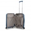 Валіза ручна поклажа S поліпропілен синя 55х38х24+5/50л/3.4кг/Airtex, фото 35