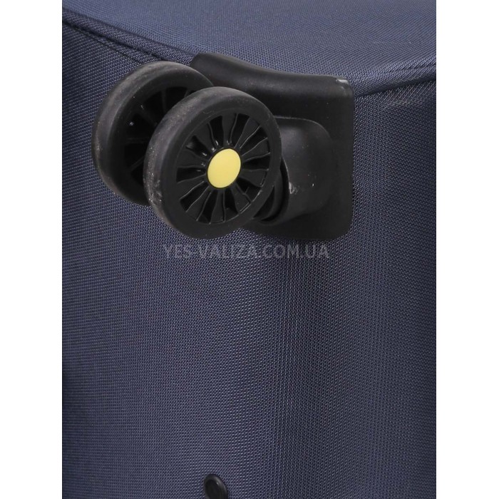 Чемодан малый S ткань синий 55х36х20+5/37л/2.8кг/Worldline 616, фото 15