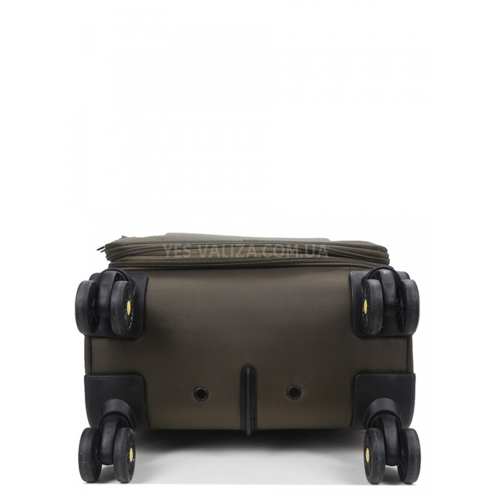 Валіза мала S тканина зелена 55х36х20+5/37л/2.8кг/Worldline 616, фото 10