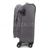Валіза мала S тканина сіра 55х36х20+5/37л/2.8кг/Worldline 616, фото 24