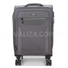 Чемодан малый S ткань серый 55х36х20+5/37л/2.8кг/Worldline 616, фото 19