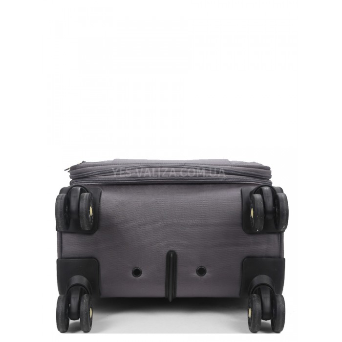 Валіза мала S тканина сіра 55х36х20+5/37л/2.8кг/Worldline 616, фото 10