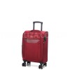 Чемодан малый S ткань красный 55х36х20+5/37л/2.8кг/Worldline 616, фото 19