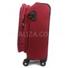 Чемодан малый S ткань красный 55х36х20+5/37л/2.8кг/Worldline 616, фото 25