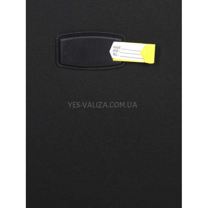 Чемодан средний M ткань чёрный 69х43х27+5/67л/3.7кг/Worldline 616, фото 14