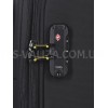 Чемодан средний M ткань чёрный 69х43х27+5/67л/3.7кг/Worldline 616, фото 28