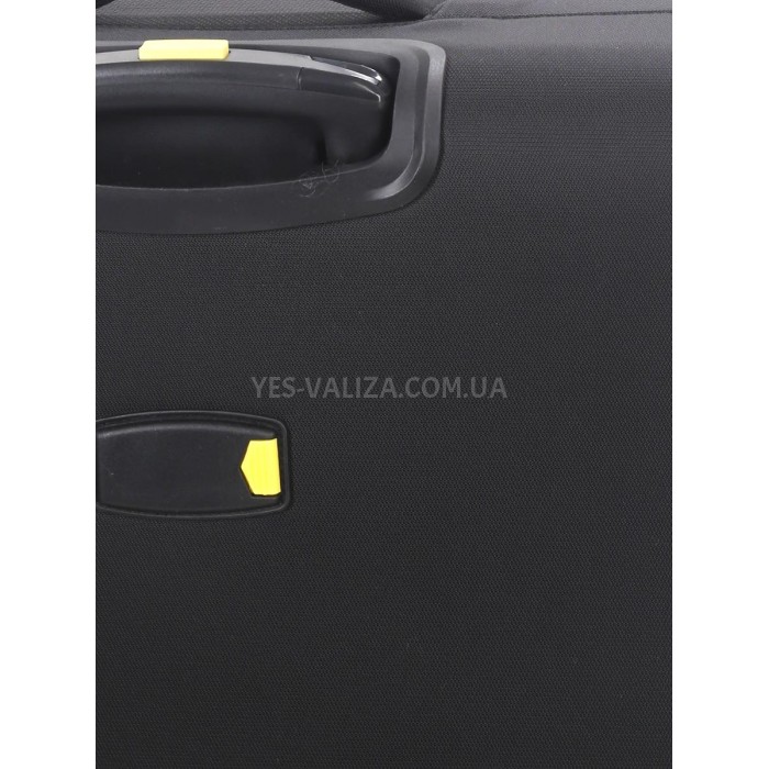 Валіза середня M тканина чорна 69х43х27+5/67л/3.7кг/Worldline 616, фото 13