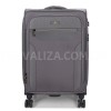 Валіза середня M тканина сіра 69х43х27+5/67л/3.7кг/Worldline 616, фото 19