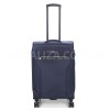 Чемодан средний M ткань синий 69х43х27+5/67л/3.7кг/Worldline 616, фото 18