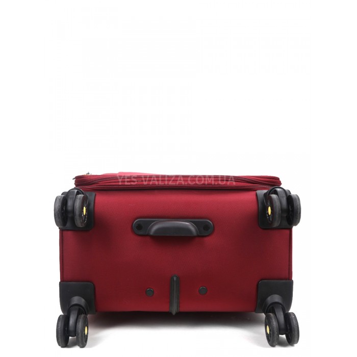 Чемодан средний M ткань красный 69х43х27+5/67л/3.7кг/Worldline 616, фото 10