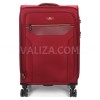 Чемодан средний M ткань красный 69х43х27+5/67л/3.7кг/Worldline 616, фото 20