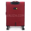 Чемодан средний M ткань красный 69х43х27+5/67л/3.7кг/Worldline 616, фото 21