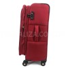 Валіза середня M тканина червона 69х43х27+5/67л/3.7кг/Worldline 616, фото 25