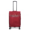 Чемодан средний M ткань красный 69х43х27+5/67л/3.7кг/Worldline 616, фото 18