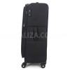 Чемодан большой L ткань чёрный 79х48х31+5/98л/4.4кг/Worldline 616, фото 23
