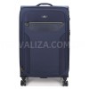 Валіза велика L тканина синя 79х48х31+5/98л/4.4кг/Worldline 616, фото 20