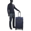 Валіза велика L тканина синя 79х48х31+5/98л/4.4кг/Worldline 616, фото 34