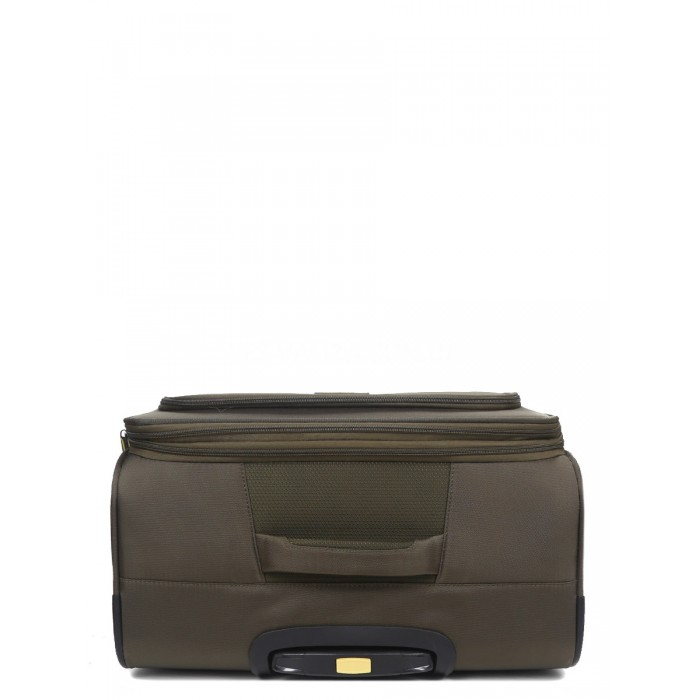 Валіза велика L тканина зелена 79х48х31+5/98л/4.4кг/Worldline 616, фото 9